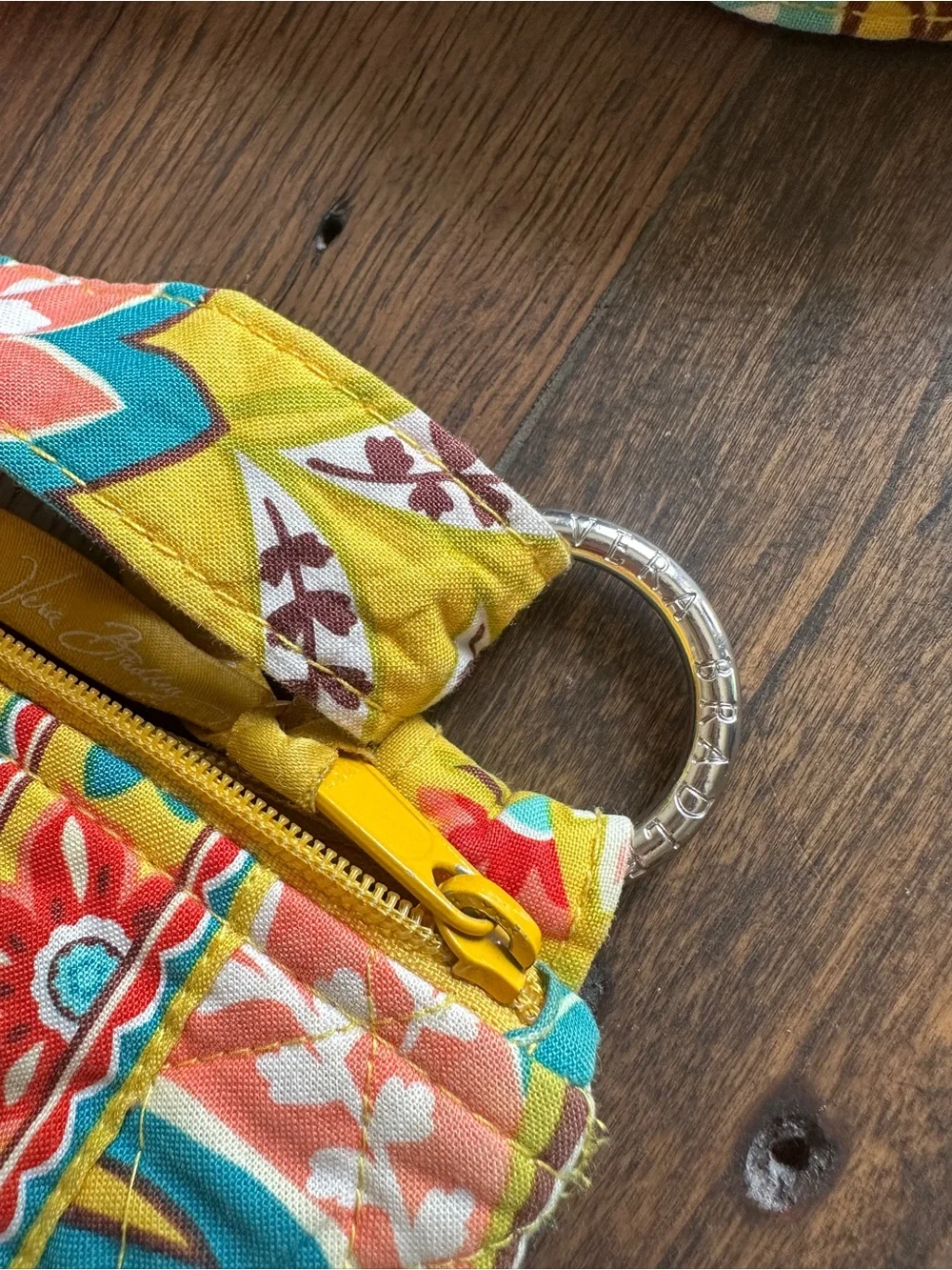 Vera Bradley Provençal Quilted Crossbody Bag Yellow Floral Retired Pattern